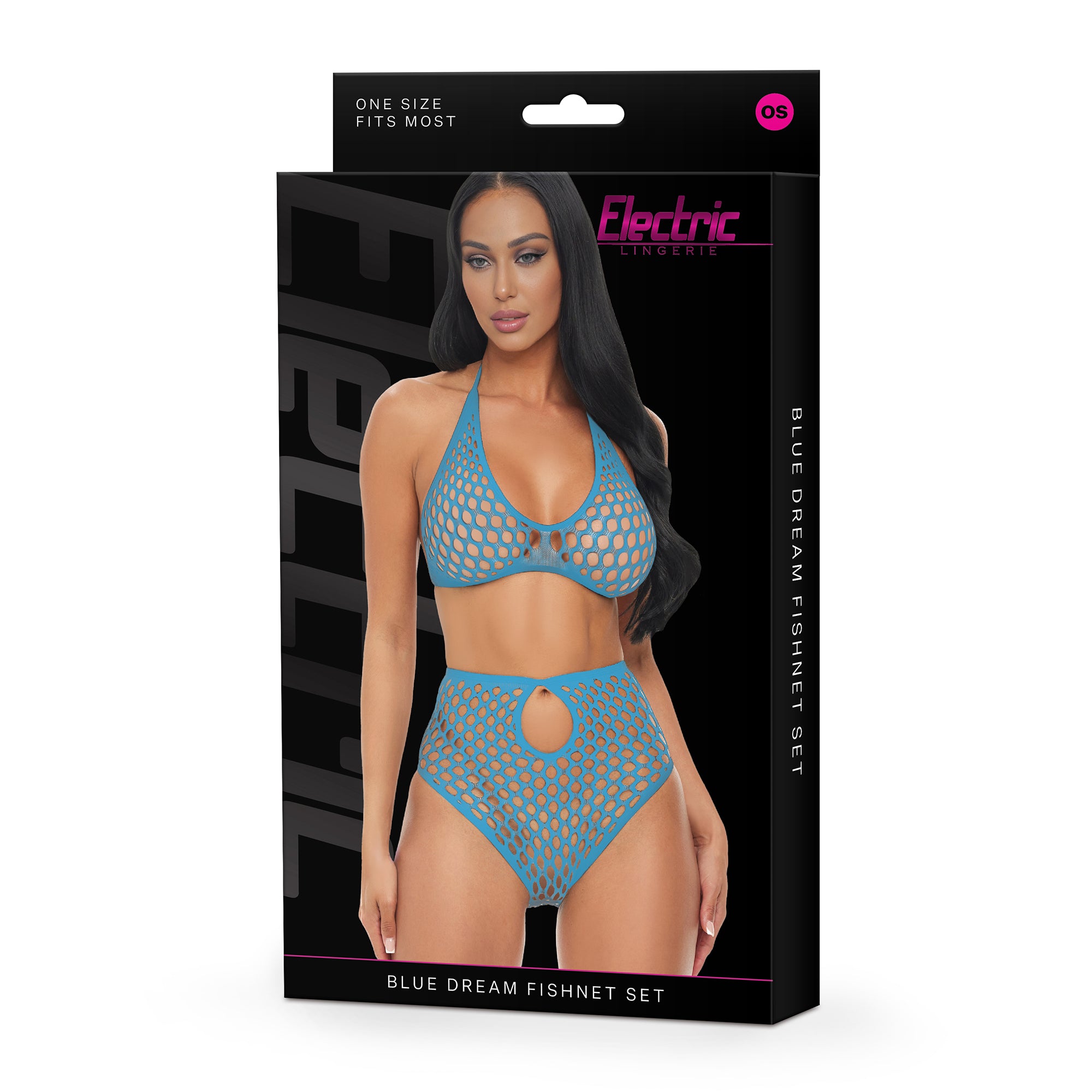 Blue Dream Fishnet Set