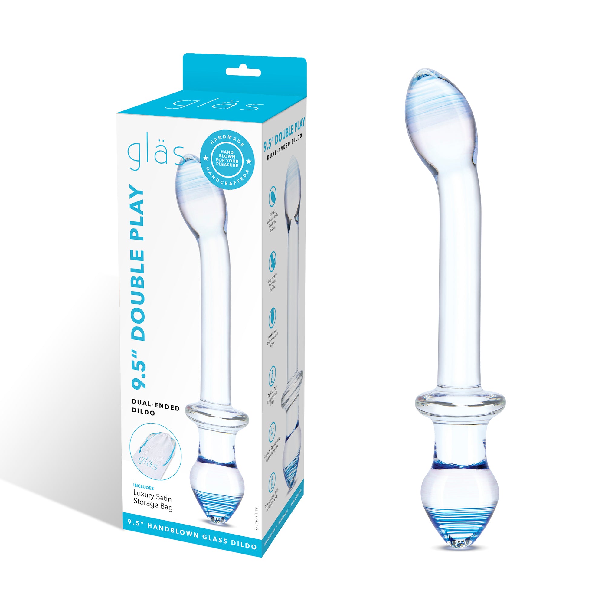 9.5" Double Play Dual-Ended Dildo