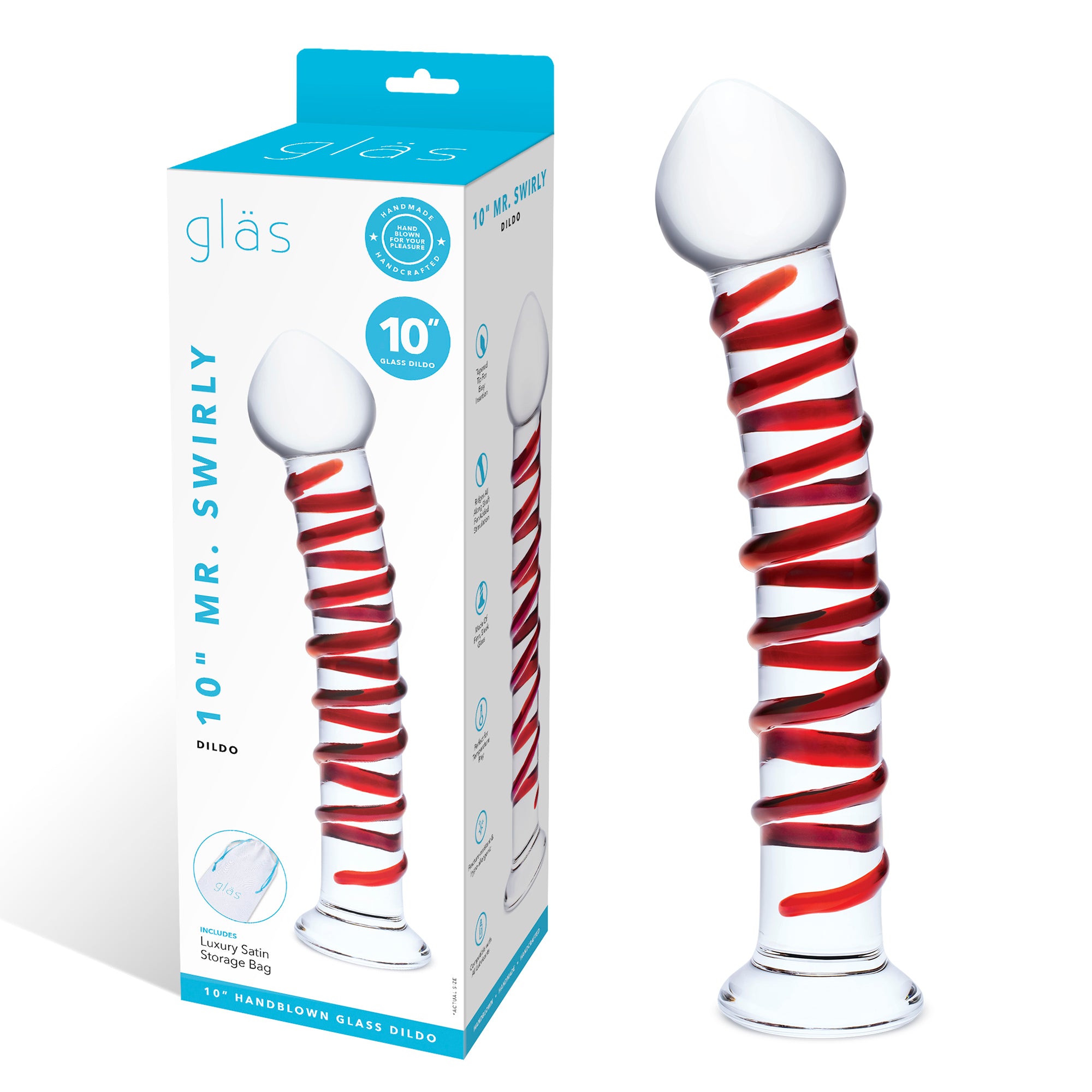 10" Mr. Swirly Dildo