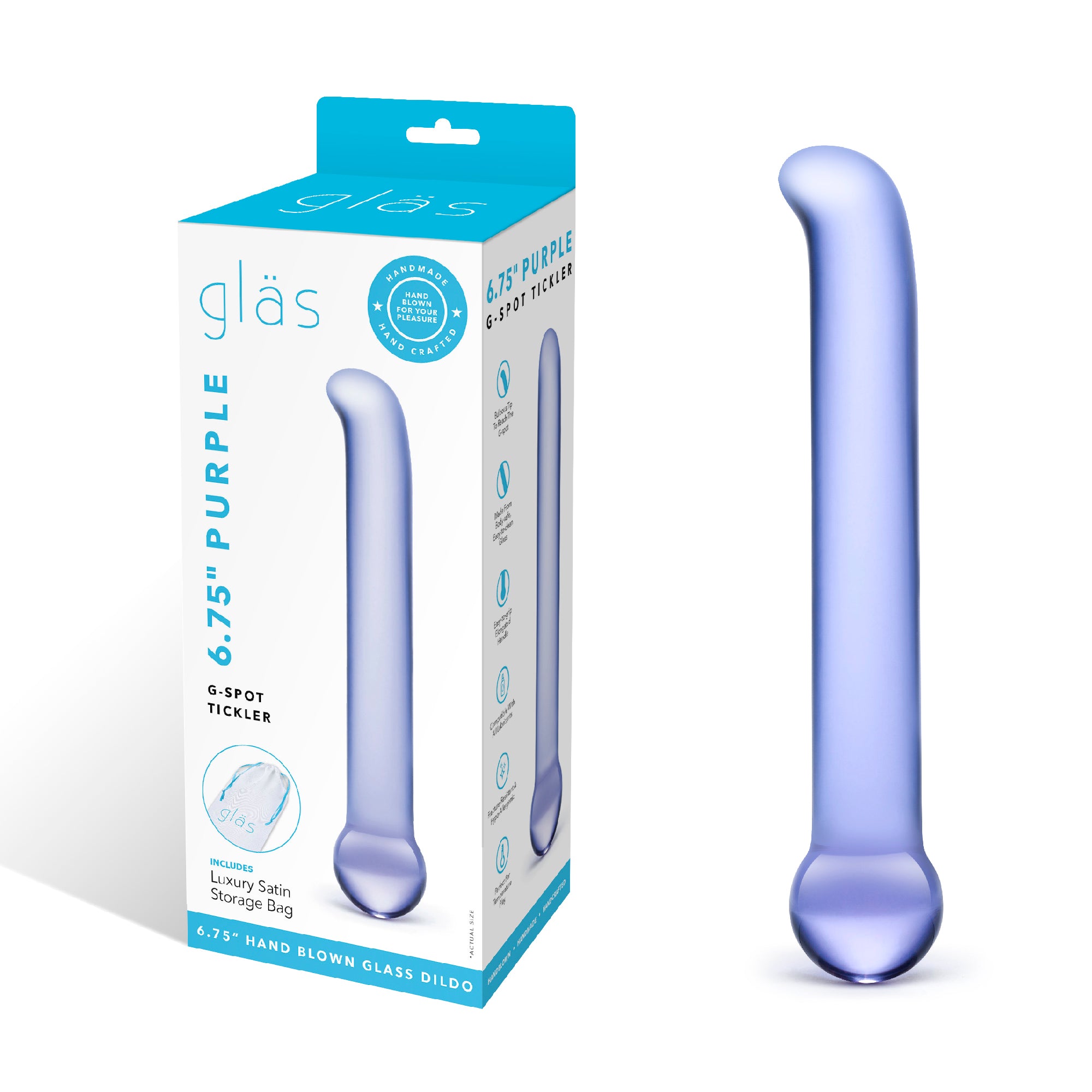 6.75" Purple G-Spot Tickler
