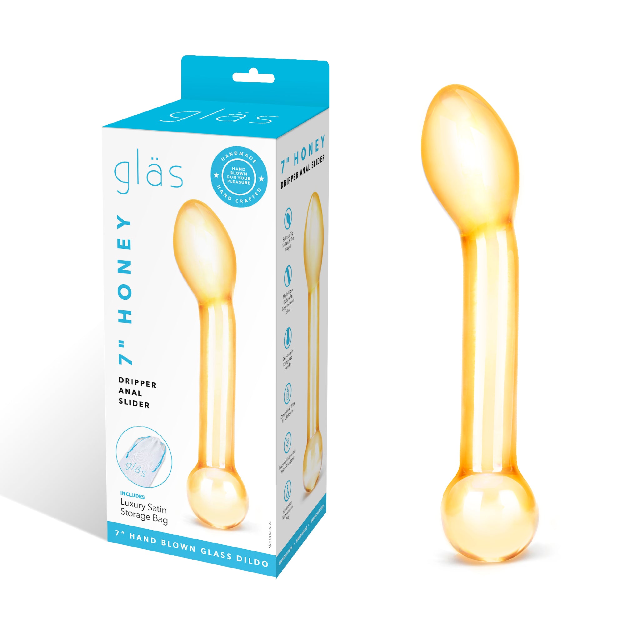 7" Honey Dripper Anal Slider