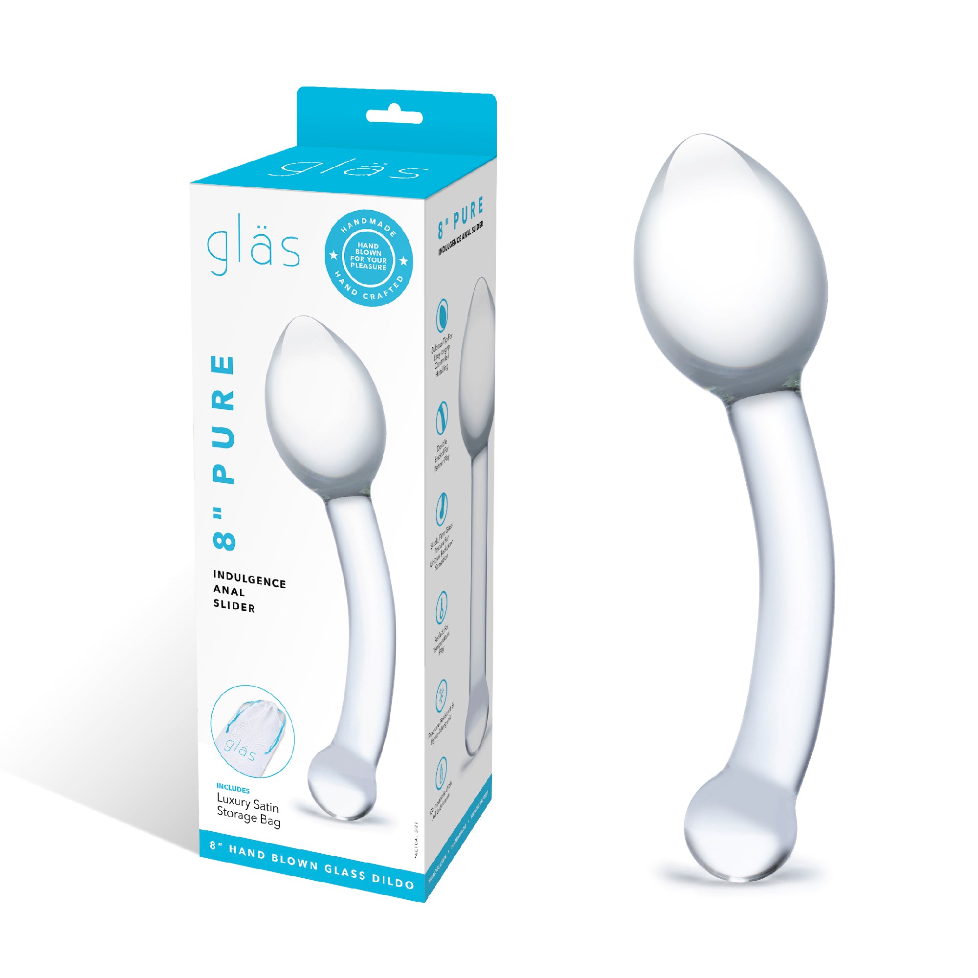8" Pure indulgence Anal Slider