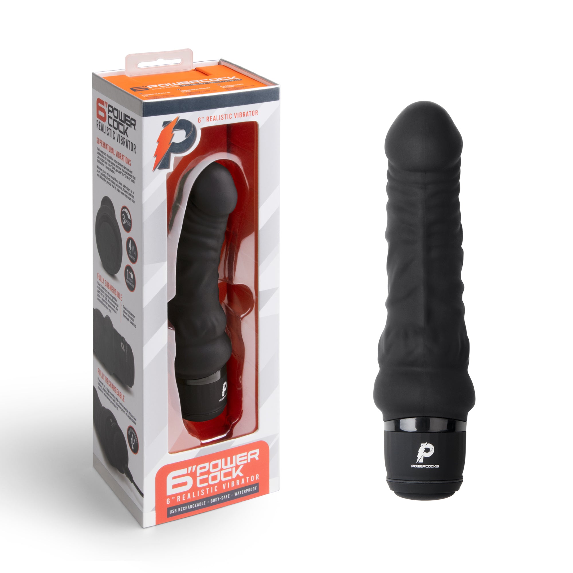 6" Realistic Vibrator