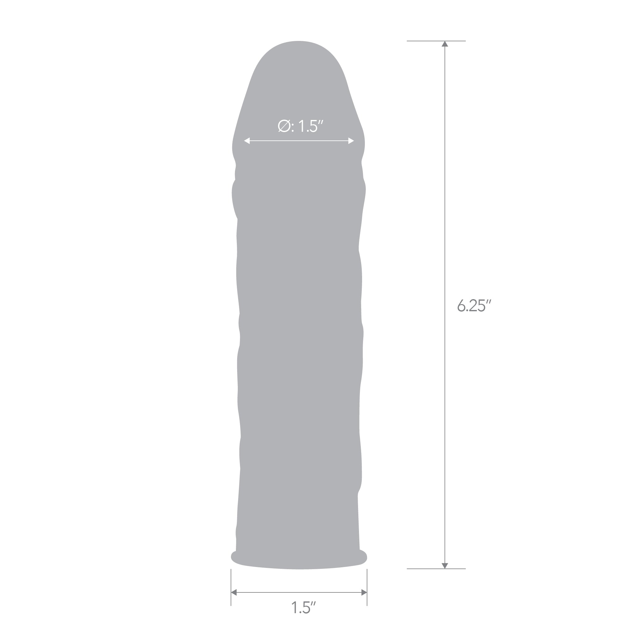 6.25" Realistic Penis Extension