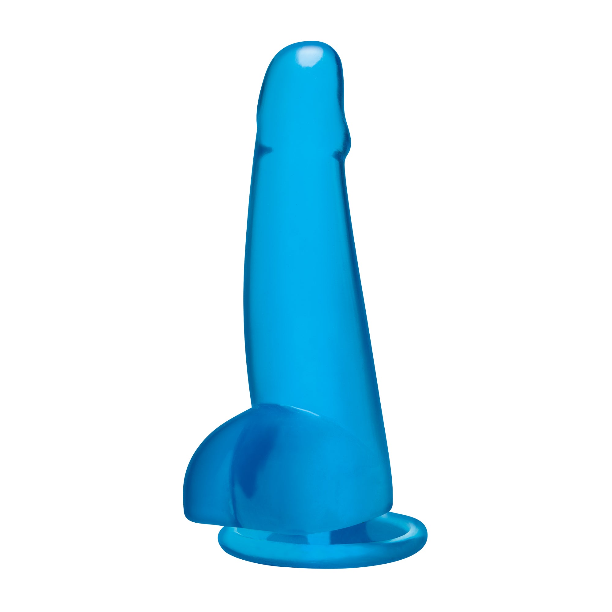 5.75" Suction Cup Dildo with Balls