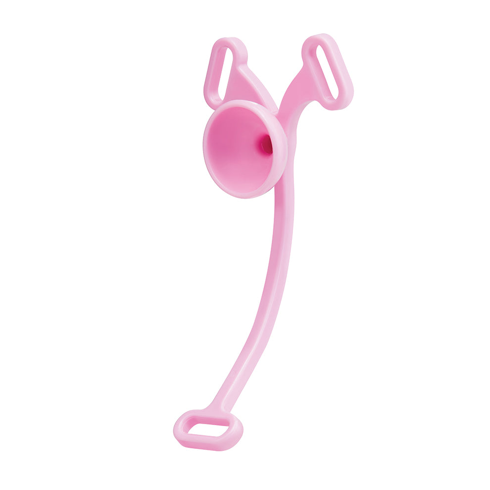 Piss-thru Flying “V” Male To Female No Nub Feminizer Transformation Device
