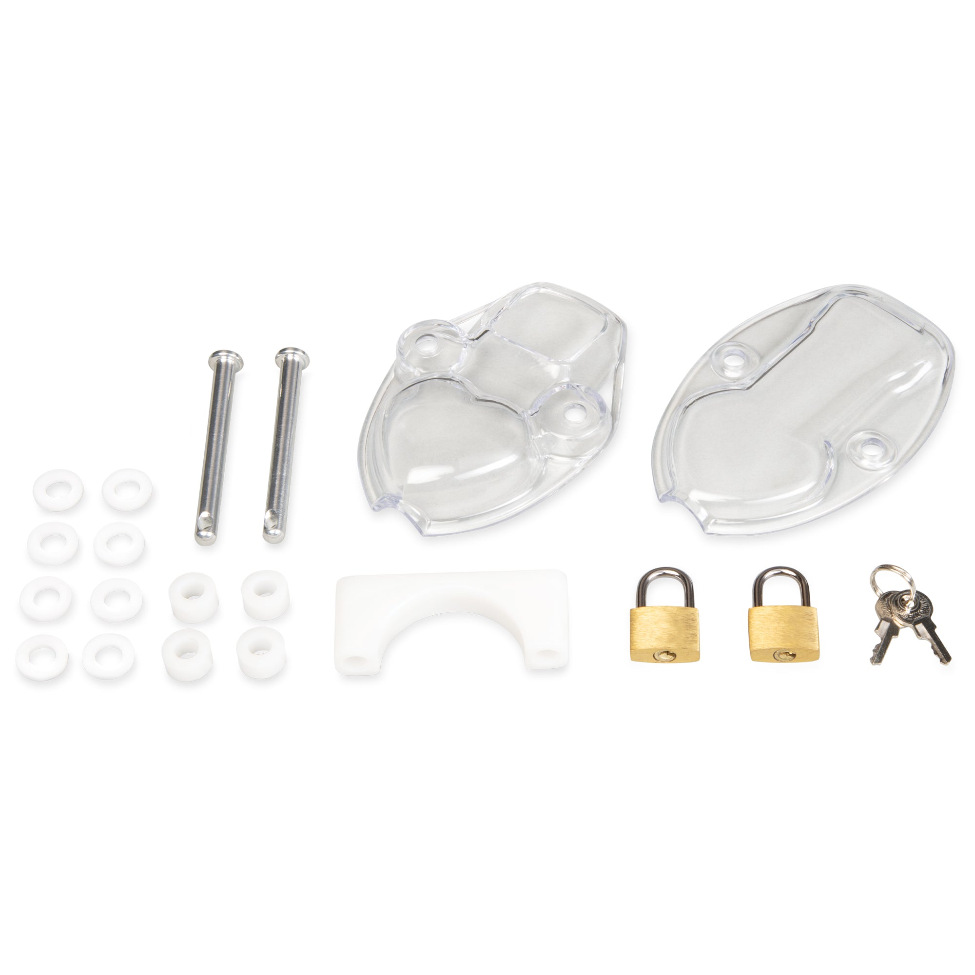 Cock Compressor Chastity Cage - Clear
