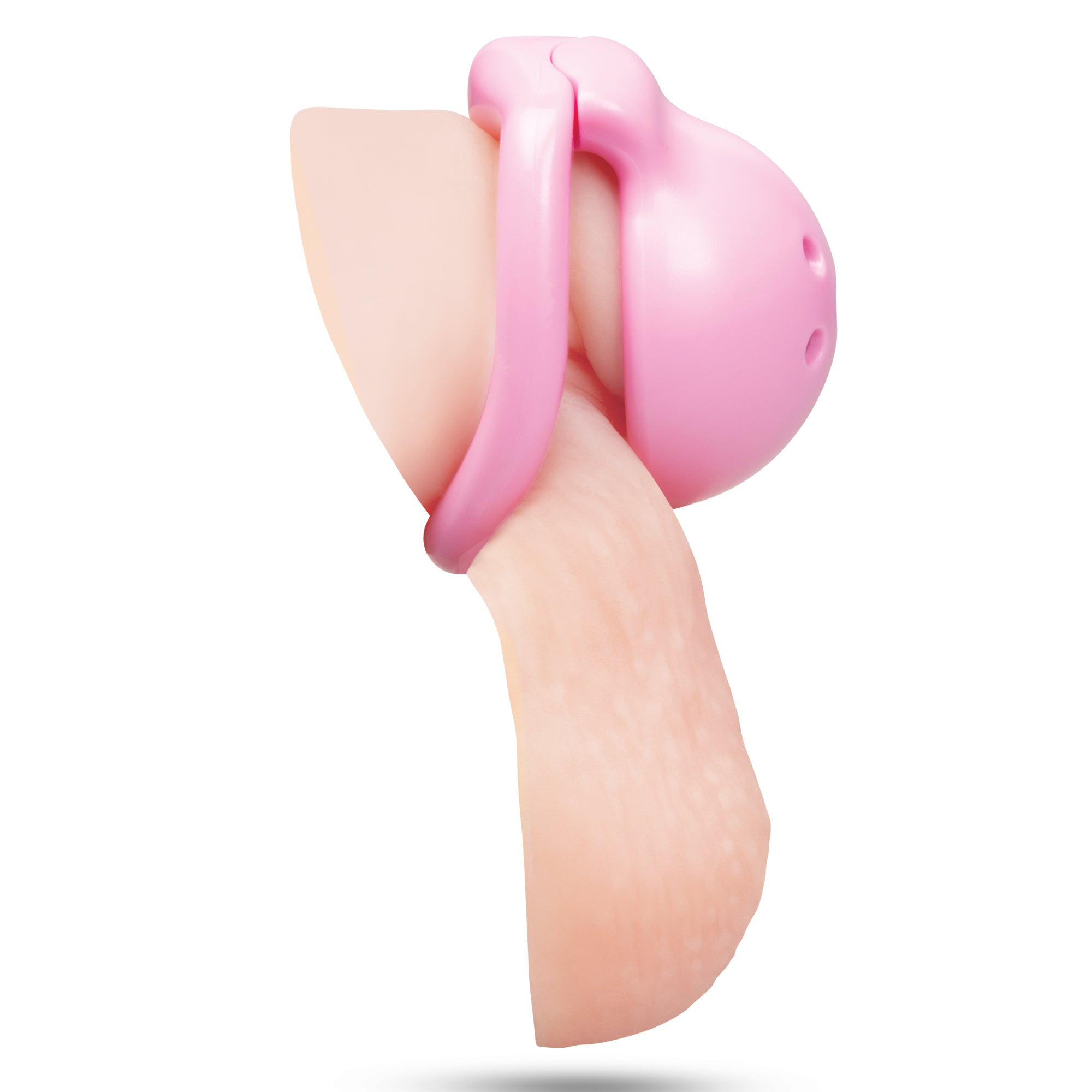 Pussyboy Pink Mini Chastity Cage