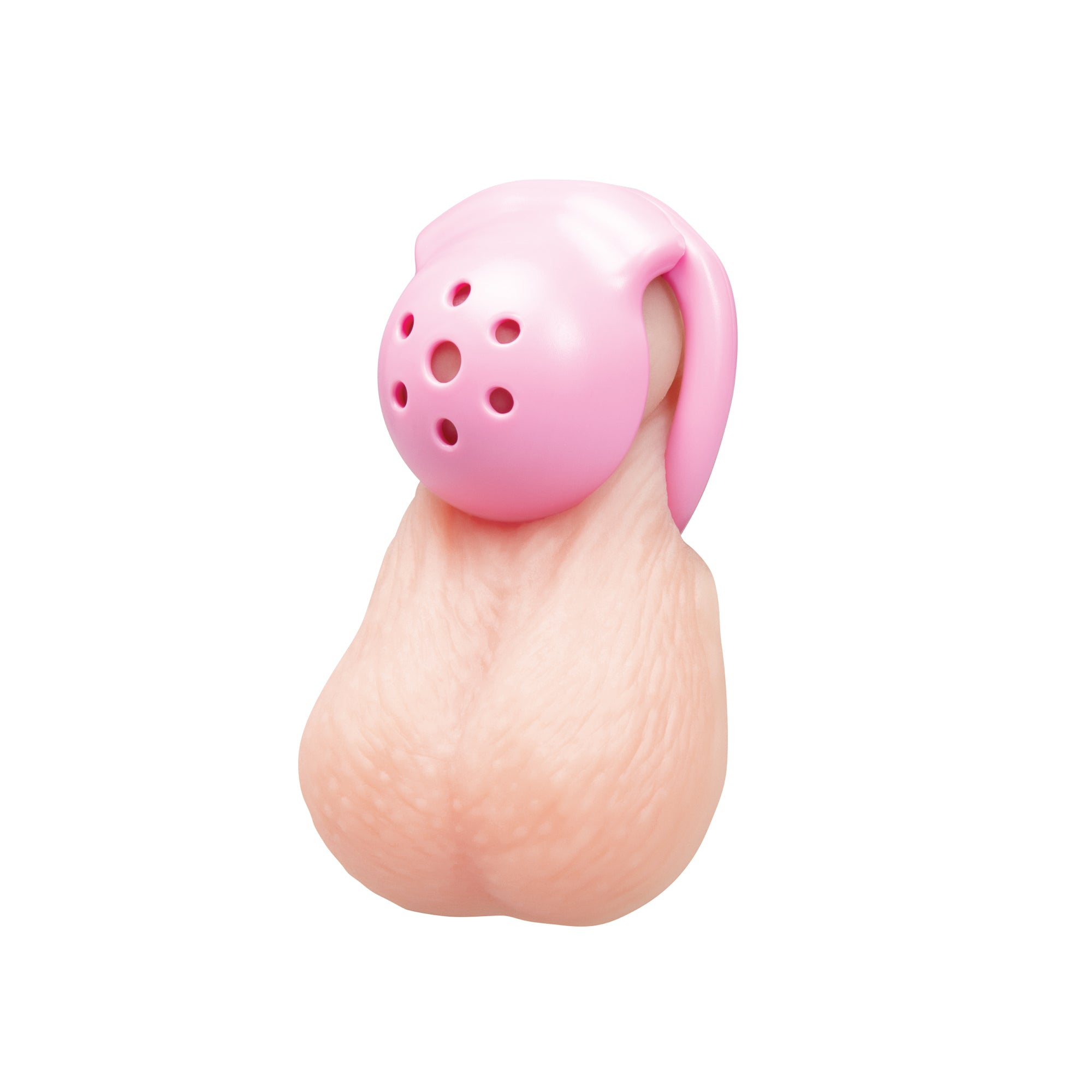 Pussyboy Pink Mini Chastity Cage