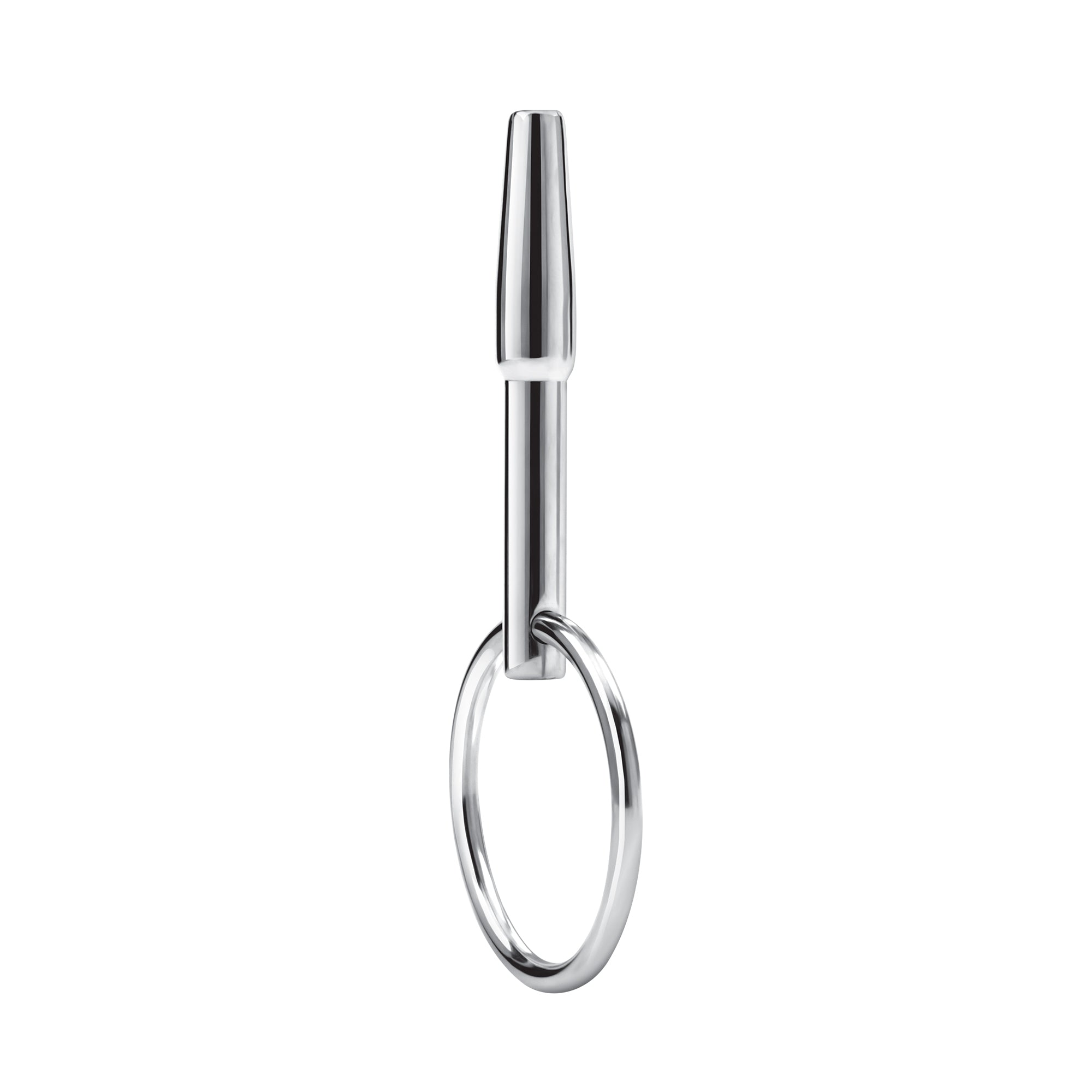Stainless Steel Penis Plug with Ring