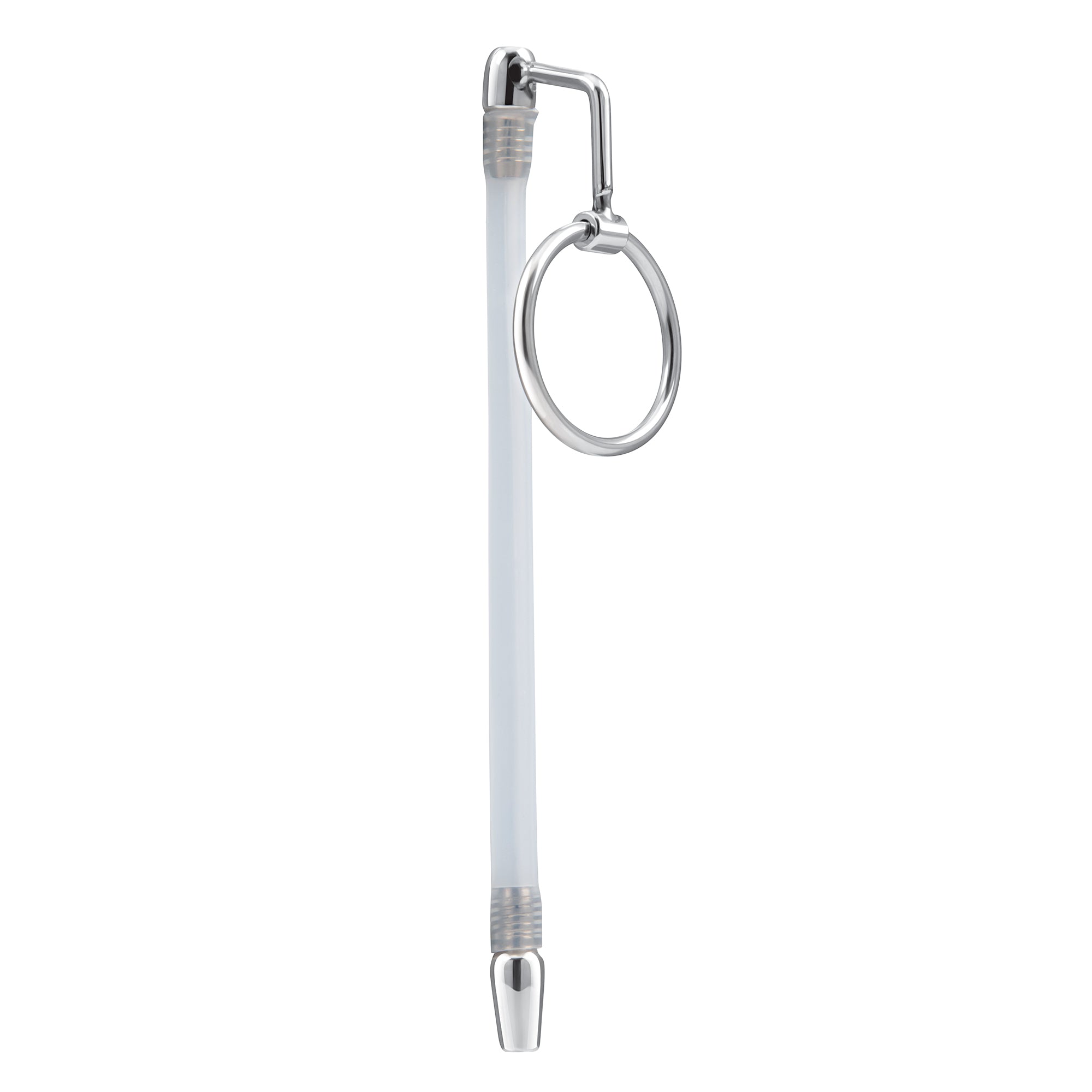 Stainless Steel Cock Ring Catheter Urethral Plug