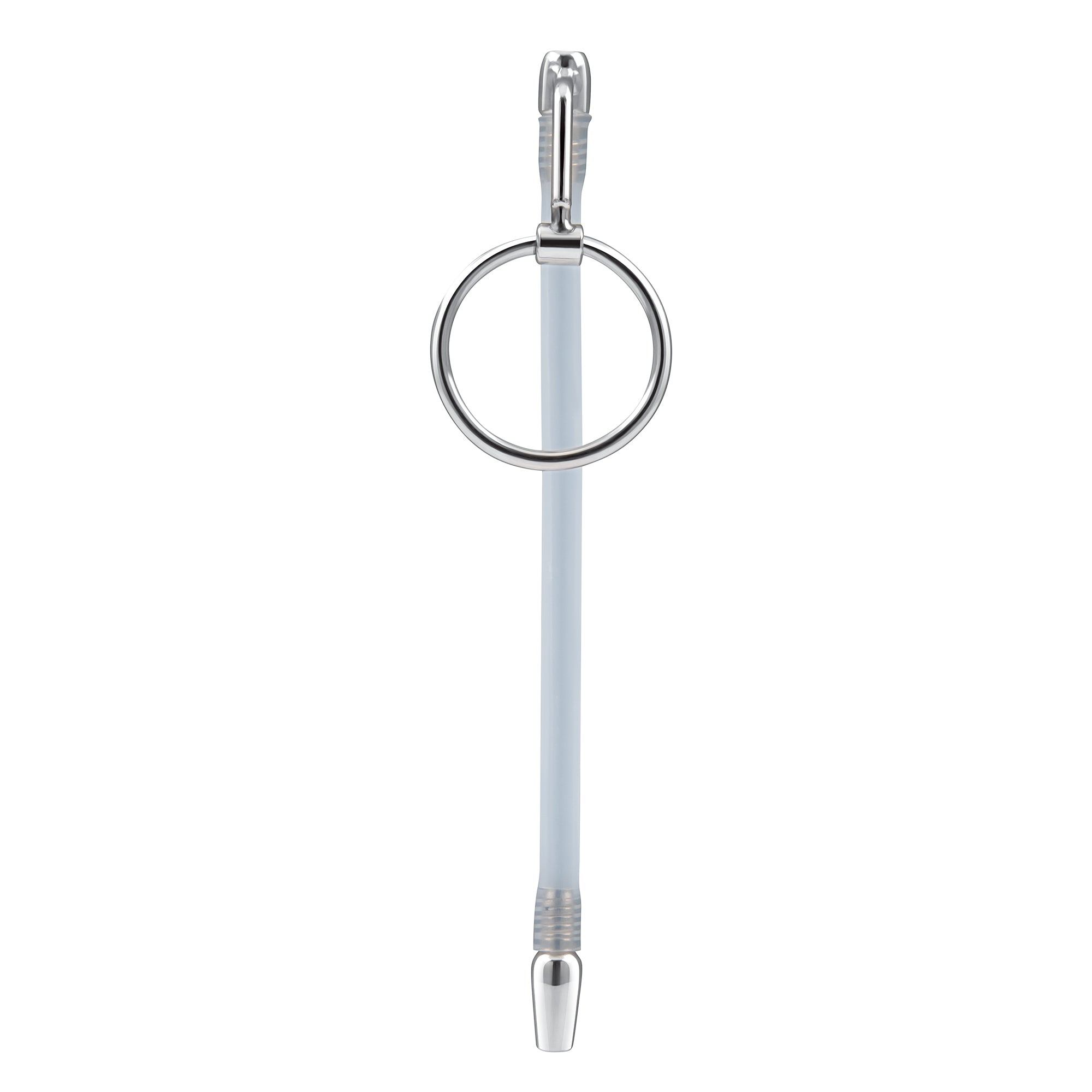 Stainless Steel Cock Ring Catheter Urethral Plug