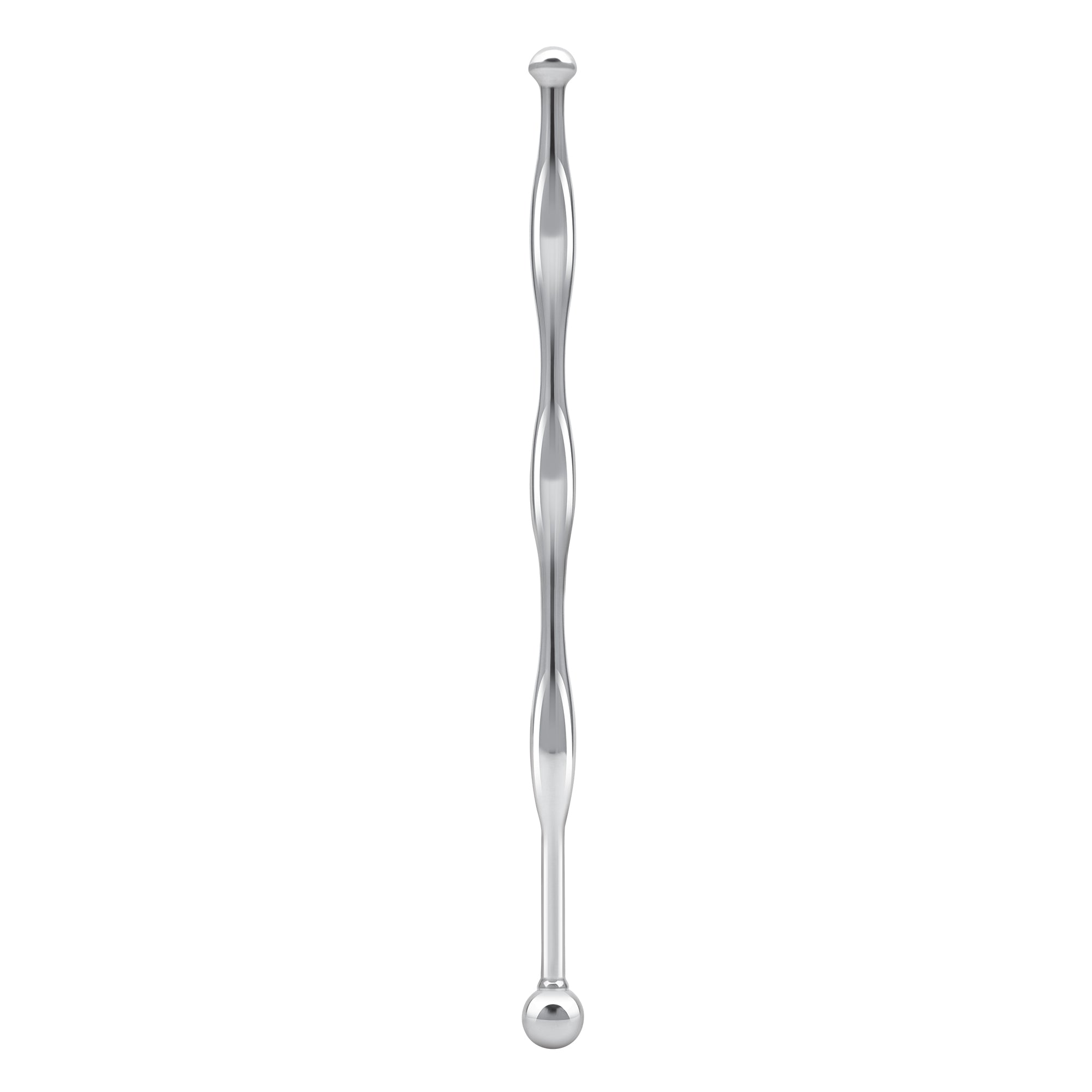 6" Stainless Steel Wavy Urethral Sound