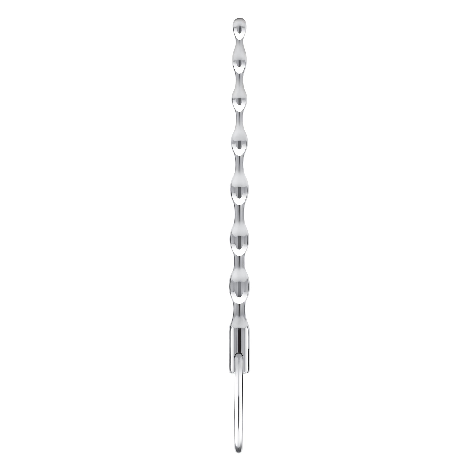 4.25" Stainless Steel Ribbed Urethral Sound