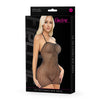 Tie Top Fishnet Mini Dress