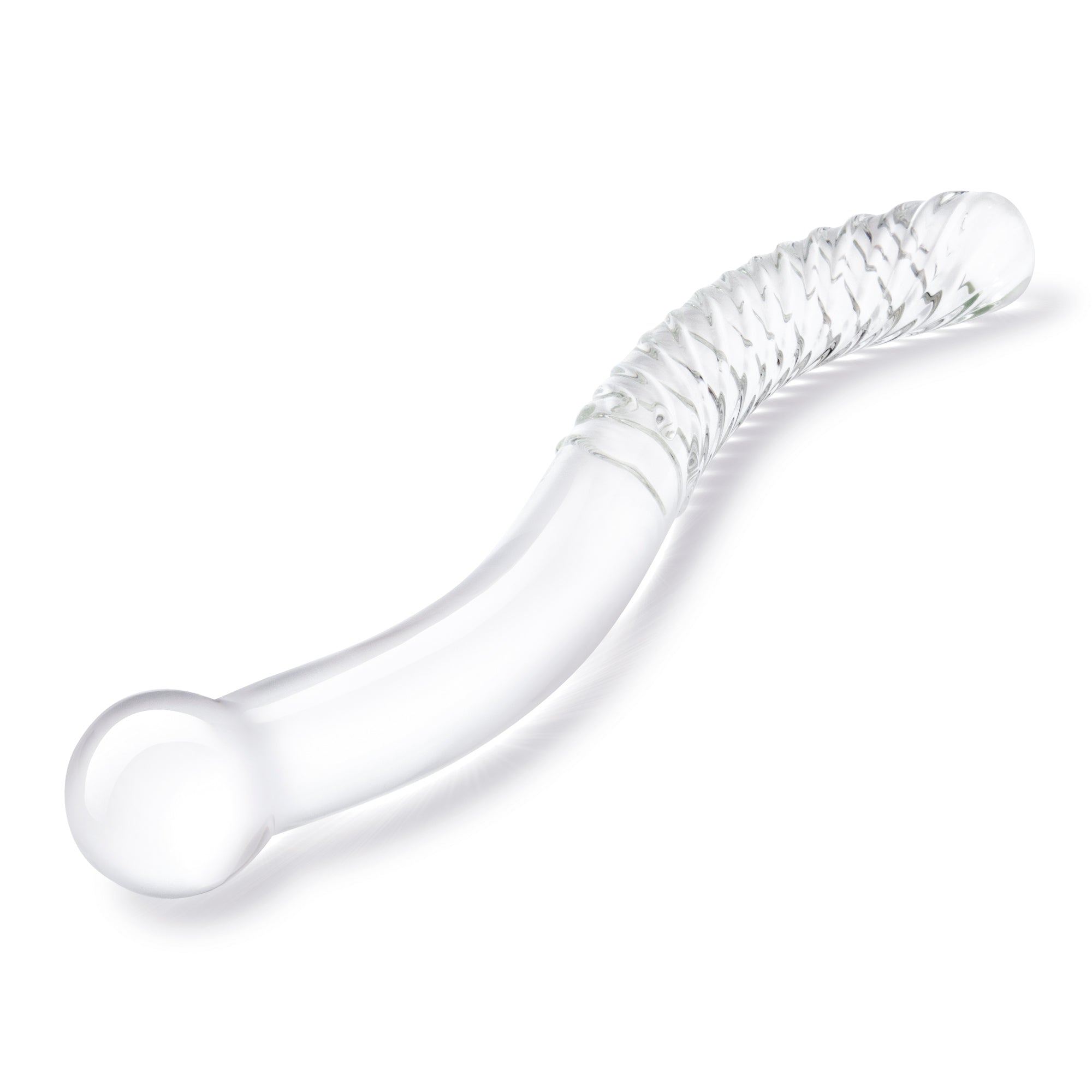 11" Glass Pelvic Wand Double Ended