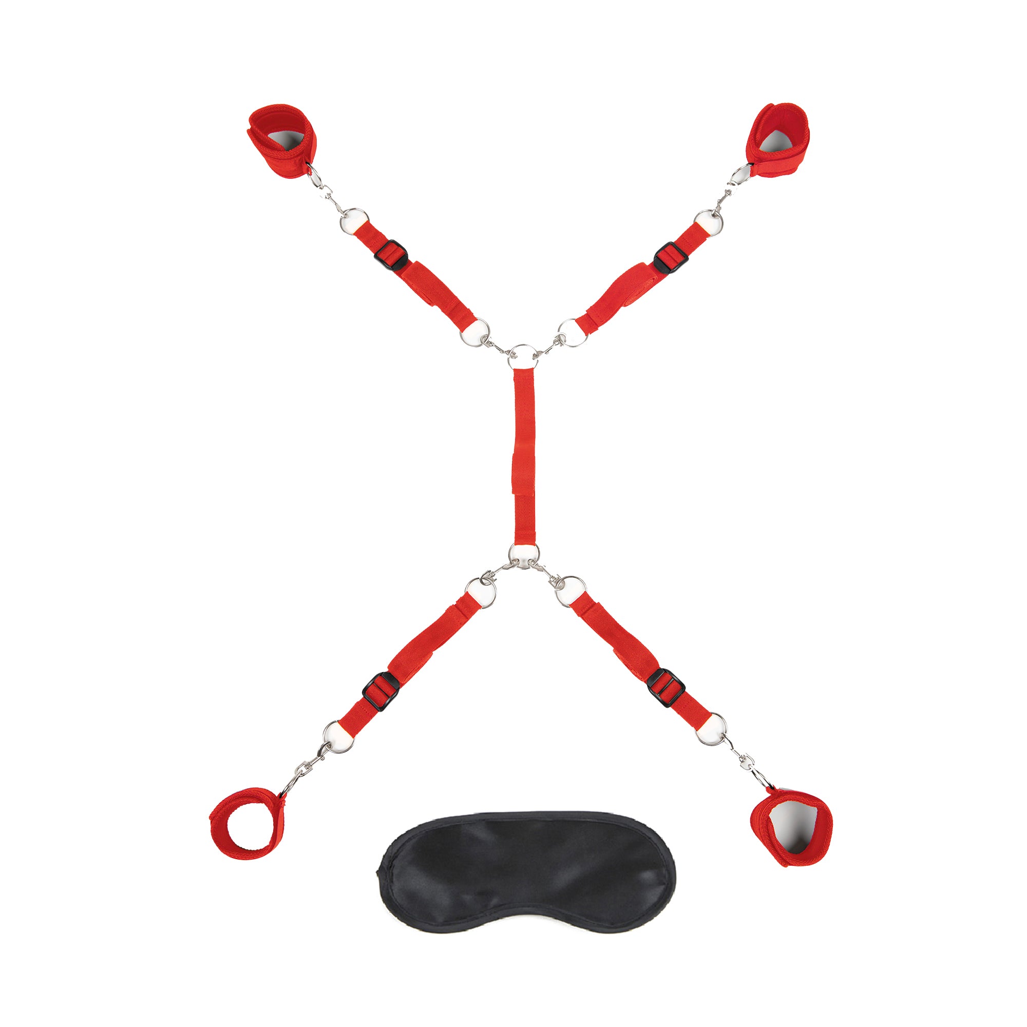 7 PC Bed Spreader - Red