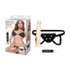 Vibrating Strap-On & 9½" Dildo Set
