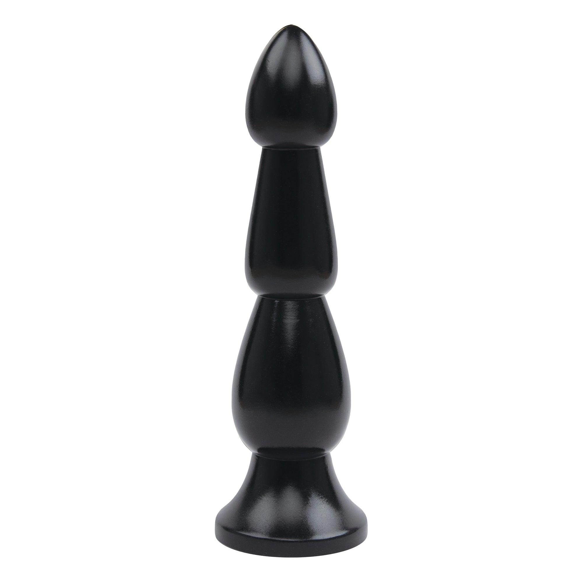 9" Ribbed Butt Plug