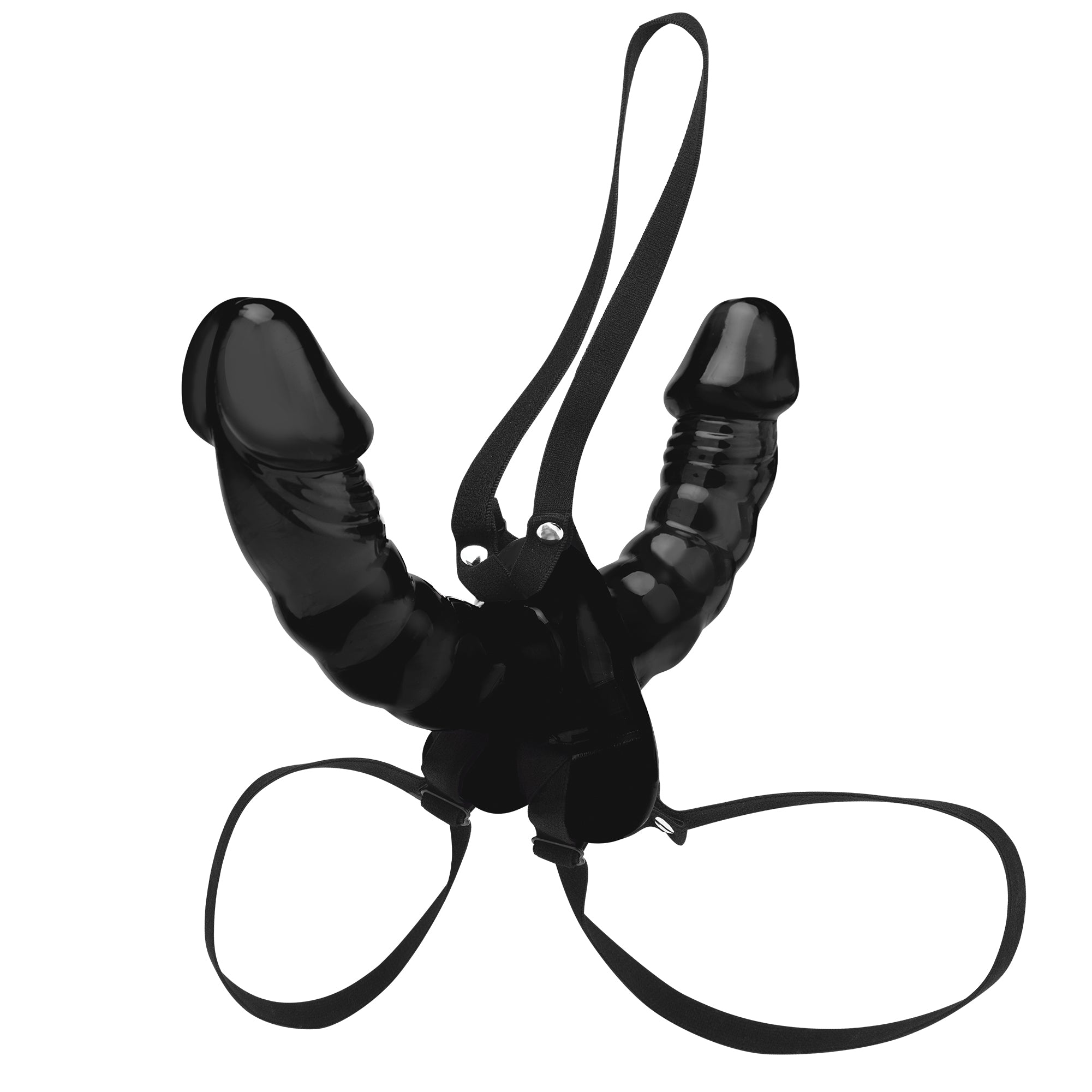 Vibrating Pleasure For 2 Double-Ended Strap-on