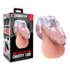 3.5" Side Lock See Thru Chastity Cage