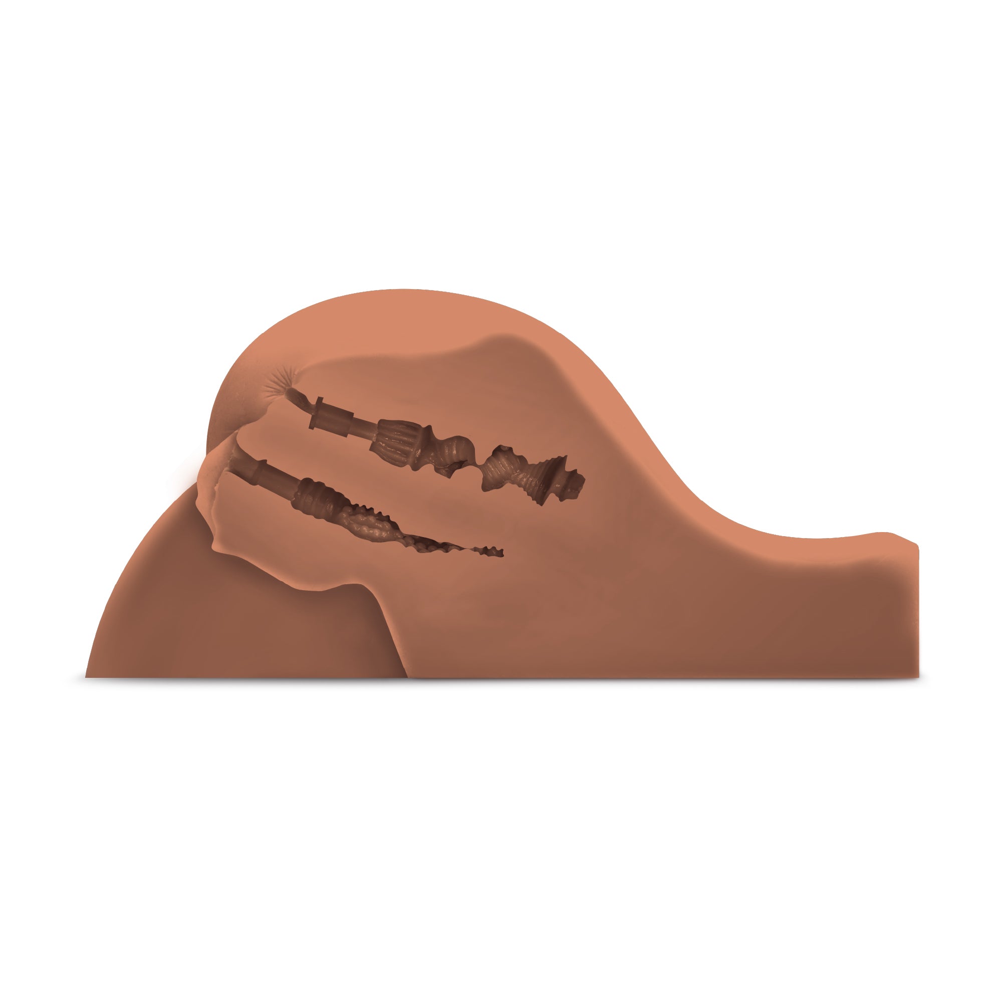 Perfect Peach Booty - Brown
