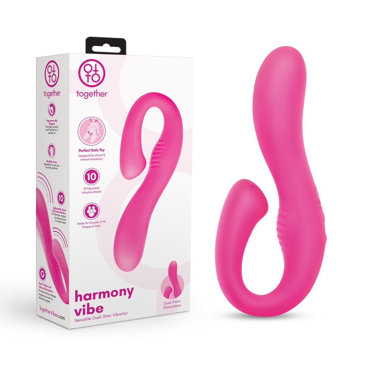 The Collection - Lattice - 7 Inch Rechargeable Vibe - Rose Gold main image 1