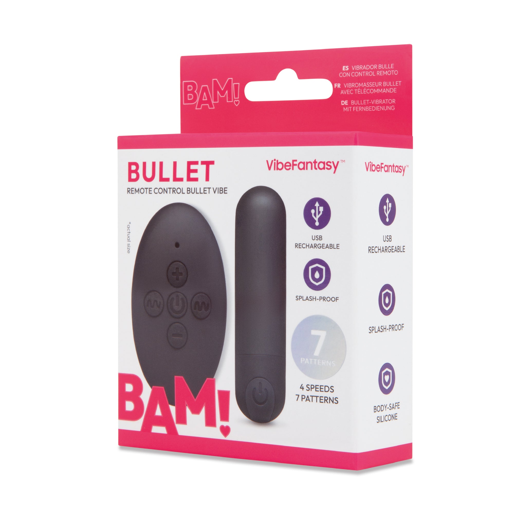BAM! Remote Control Bullet - Black