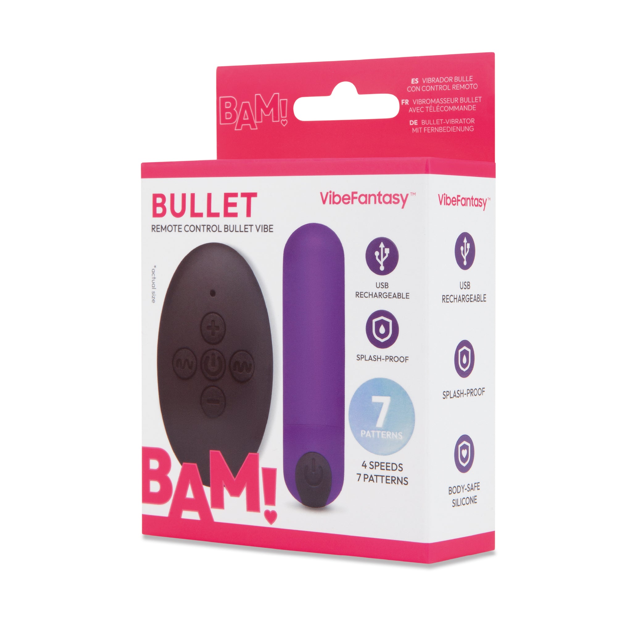 BAM! Remote Control Bullet - Purple