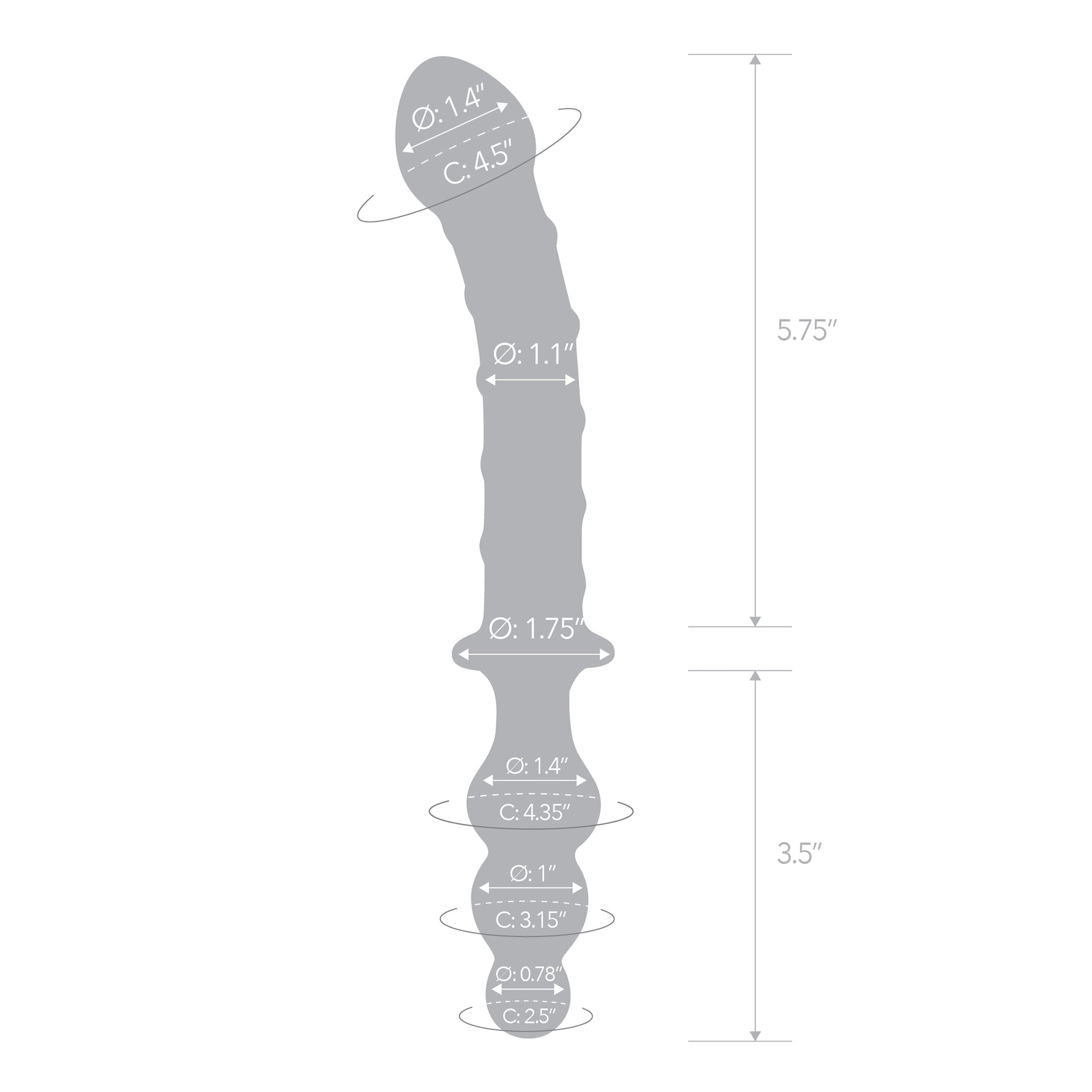 10" Twister Dual-Ended Dildo