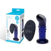 4” Rechargeable Remote Controlled Vibrating Dotted  G-Spot/P-Spot Plug