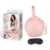 Inflatable Sex Ball With Vibrating Realistic Dildo