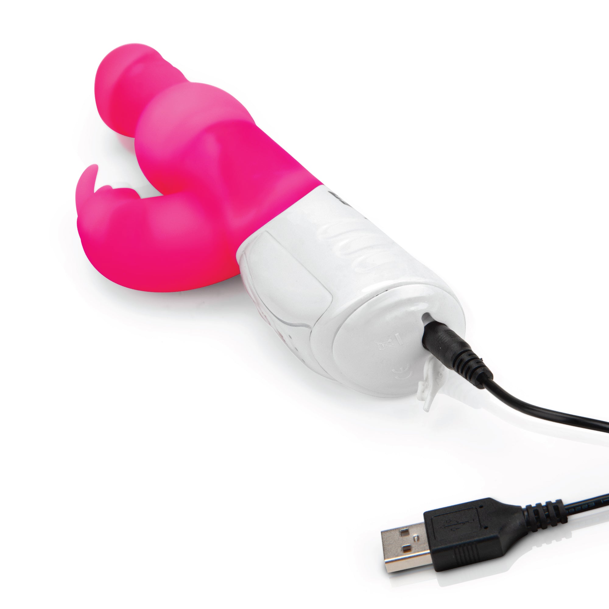 Rechargeable Pearls Rabbit Vibrator - Hot Pink Electric Novelties Rechargeable Pearls Rabbit Vibrator - Hot Pink Electric Novelties
