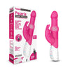 Rechargeable Pearls Rabbit Vibrator - Hot Pink