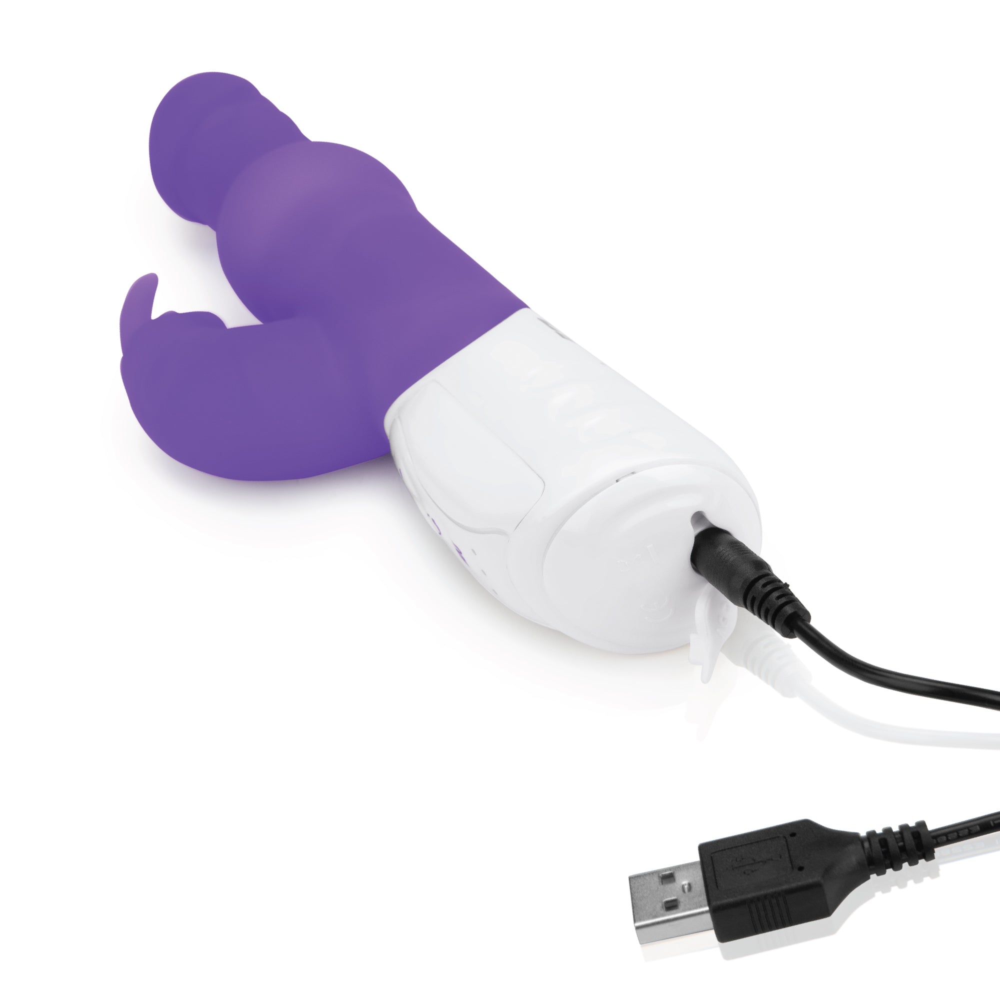 Rechargeable Pearls Rabbit Vibrator - Purple Electric Novelties Rechargeable Pearls Rabbit Vibrator - Purple Electric Novelties