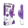 Rechargeable Beads Rabbit Vibrator - Purple