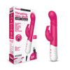 Rechargeable Slim Shaft thrusting G-spot Rabbit - Pink